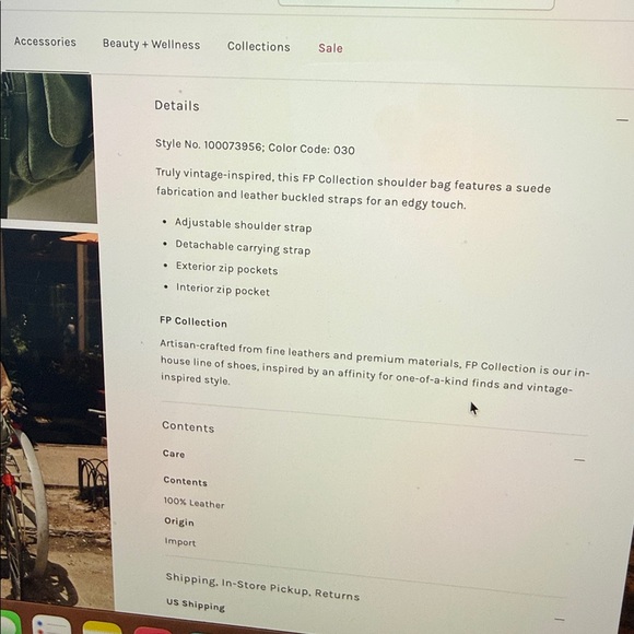 Free People Suede Shoulder Bag - Picture 15 of 17